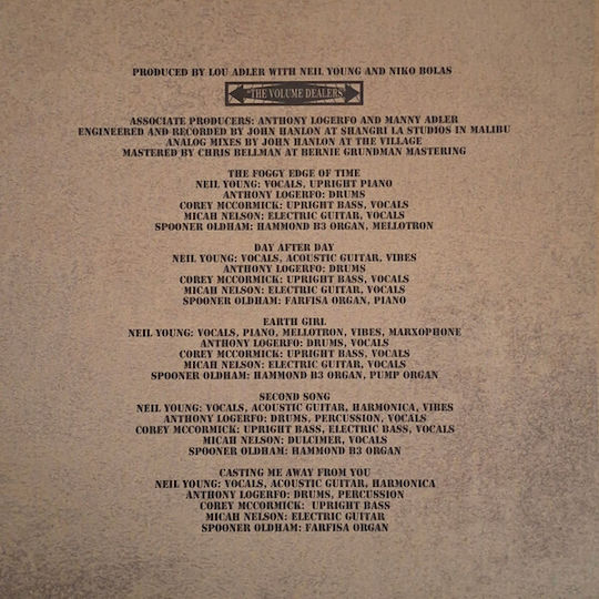Neil Young & Chrome Hearts Second Song Vinyl