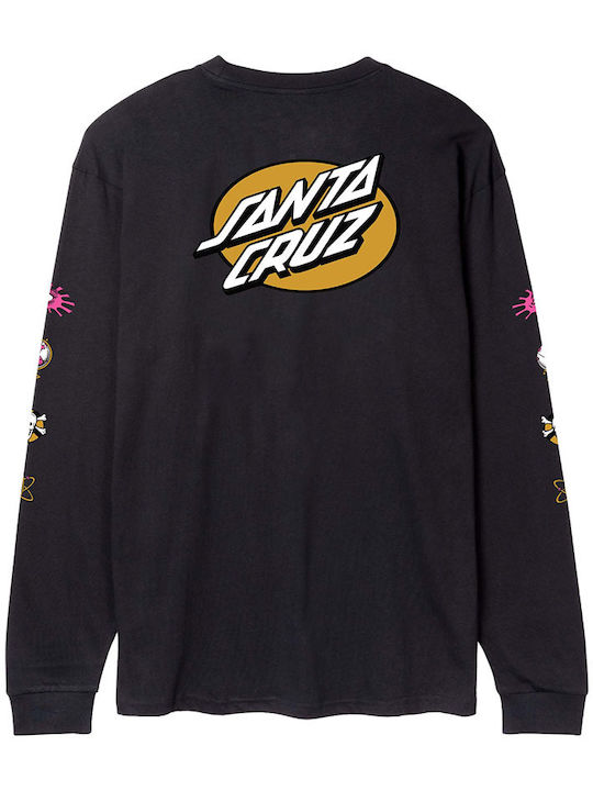 Santa Cruz Black Long Sleeve Top