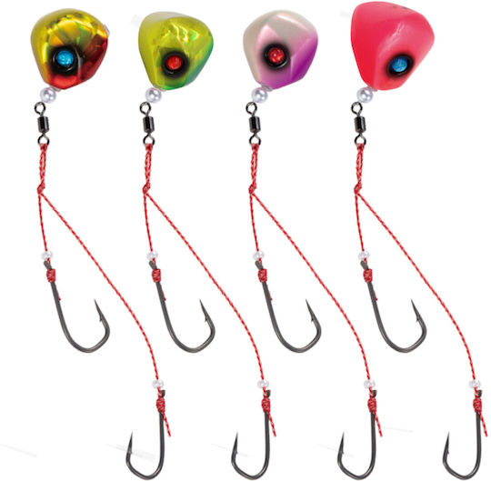 Sliding Hayabusa Snapper Tenya Ex-171 45 G #04 Fluorescent Pink