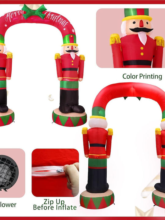 Inflatable Nutcracker Arch Illuminated