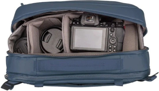 Calumet Geantă crossbody pentru cameră foto albastră