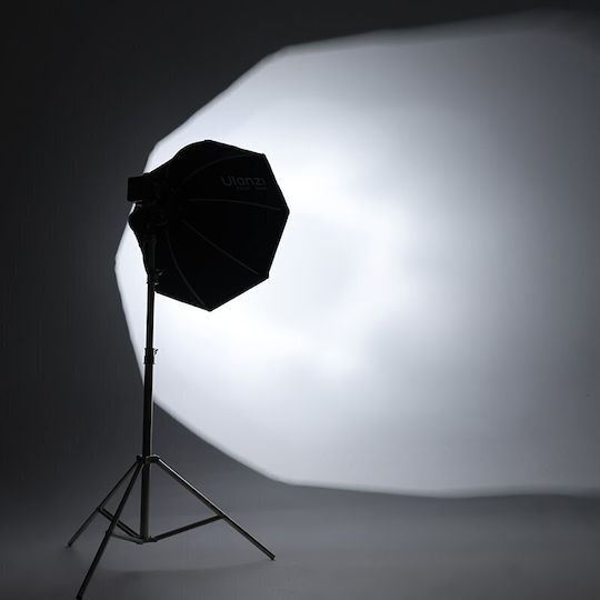 Ulanzi Qs80 Softbox Octogonal 80 cm cu Grilă, Montură Bowens, Eliberare Rapidă