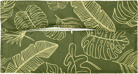 vidaXL Sofa-Kissen Houten Grün 40 x 80 cm