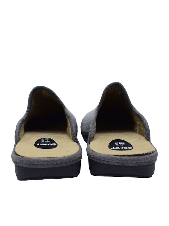 Anatomische Clogs Damen Hausschuhe Grau