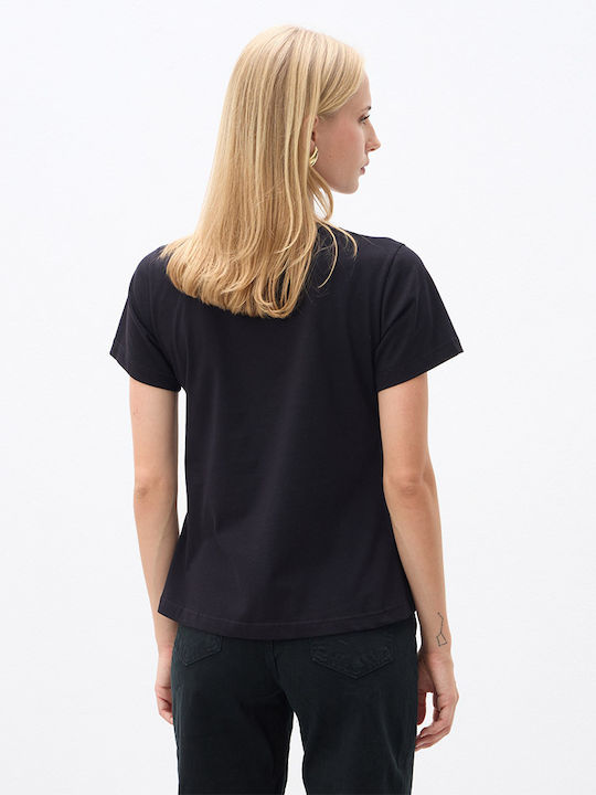 Γυναικείο T-shirt Μαύρο