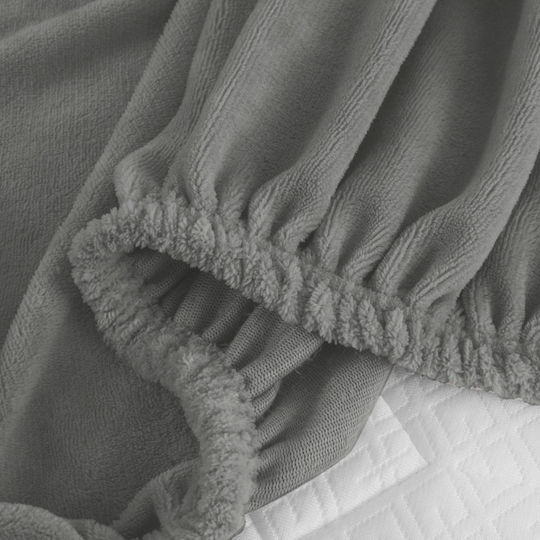 Cosy Life Σετ Υπέρδιπλο 3τμχ 160x230+30εκ. με Λάστιχο Γκρι Cosy Life Σετ Υπέρδιπλο 3τμχ 160x230+30εκ. με Λάστιχο Γκρι