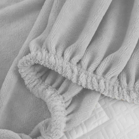 Cosy Life Σετ Υπέρδιπλο 3τμχ 160x230+30εκ. με Λάστιχο Γκρι Ανοιχτό Cosy Life Σετ Υπέρδιπλο 3τμχ 160x230+30εκ. με Λάστιχο Γκρι Ανοιχτό
