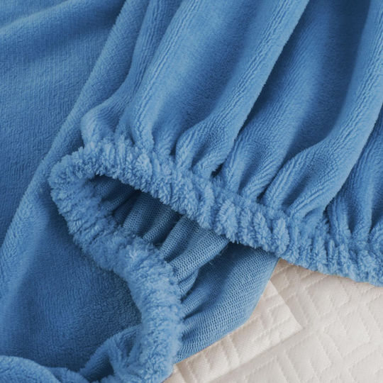 Cosy Life Σετ Υπέρδιπλο 3τμχ 160x230+30εκ. με Λάστιχο Μπλε Cosy Life Σετ Υπέρδιπλο 3τμχ 160x230+30εκ. με Λάστιχο Μπλε