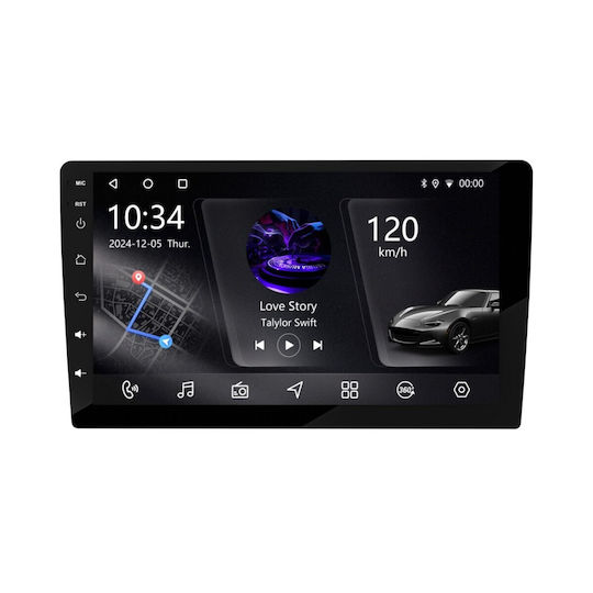 Vencore 3236-10006-0328b Multimedia-Bildschirm Android 15 10,1" Px5s Octa-Core 2 GB/32 GB IPS-Blende CarPlay Android Auto 360°-Kameraunterstützung Nissan Qashqai 2014–2021 – Schwarz 3236-10006-0328b