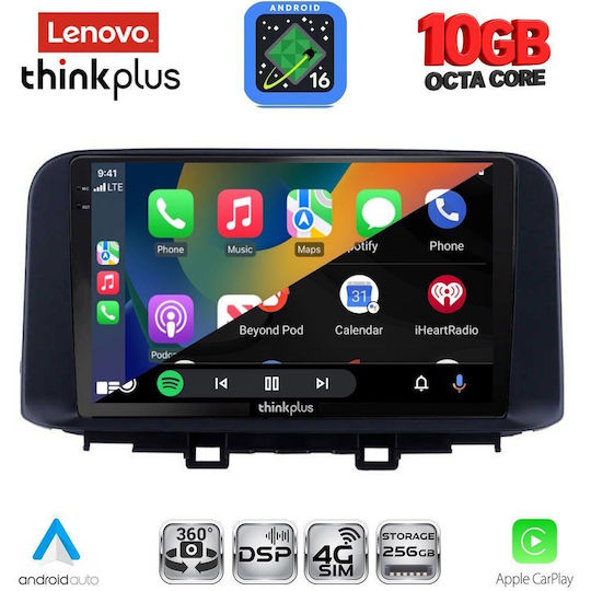 Lenovo Ltm 11237_cpa 10-Zoll Multimedia-Tablet für Hyundai Kona Modell 2017–2023