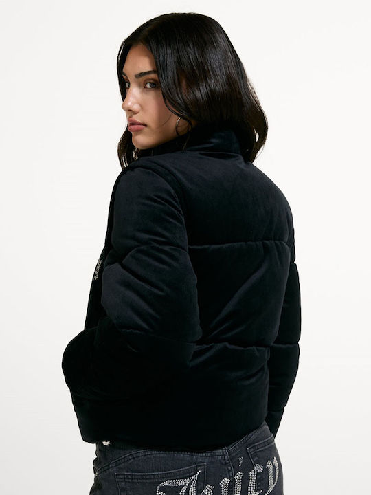 Juicy Couture Women's Winter Puffer Jacket Black