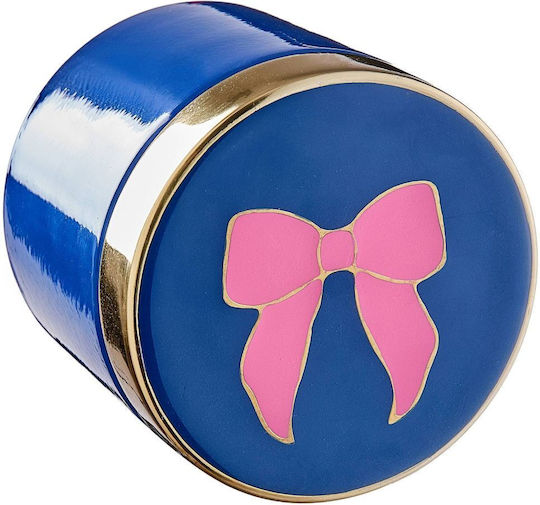 Butlers Cutie de Utilizare Generală cu Capac Metalic Albastru 9x9cm