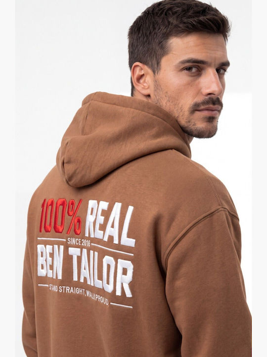 Brown Hooded Sweatshirt