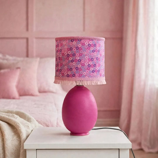 Oxygen Lampă de Masă pentru Copii, Dimensiuni Roz 35x20cm