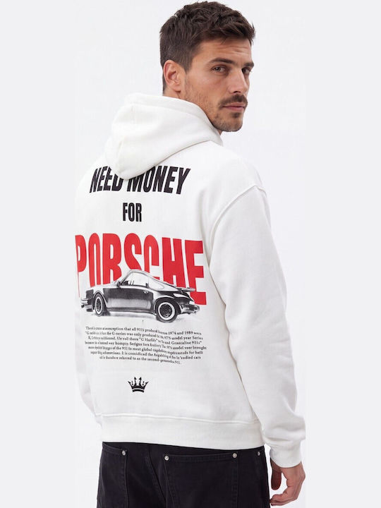 Need Money Hoodie Sweatshirt White 1903WHITE