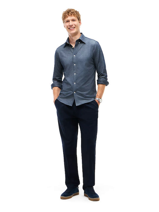 Long Sleeve Slim Fit Anthracite Shirt