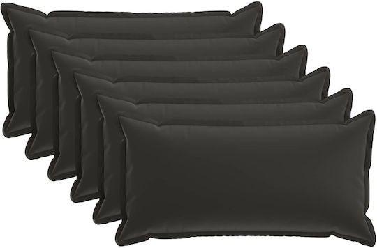 vidaXL Pernă de canapea Houten Neagră 40x80 cm