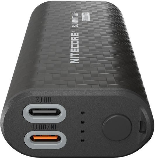 NiteCore Summit Air Powerbank 8000 mAh 22,5 W mit 2 USB-C-Anschlüssen Power Delivery Grau