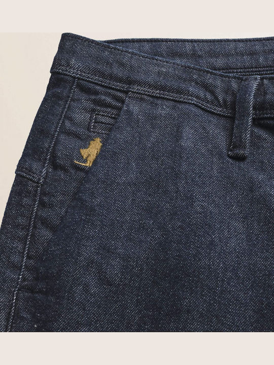 Pantaloni Bărbați Chino Slim Fit Albaștri