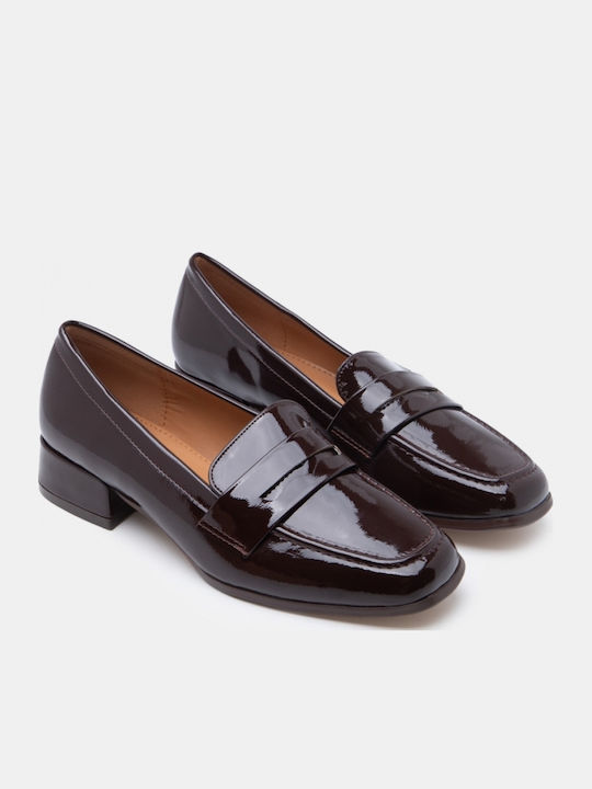 Women's Loafers in Brown Colour