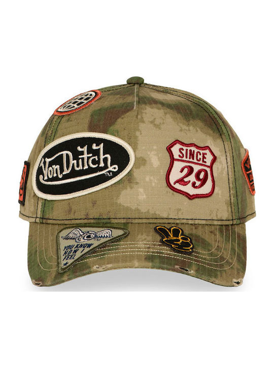Von Dutch Камуфлажна горска шапка с козирка Von Dutch Камуфлажна горска шапка с козирка