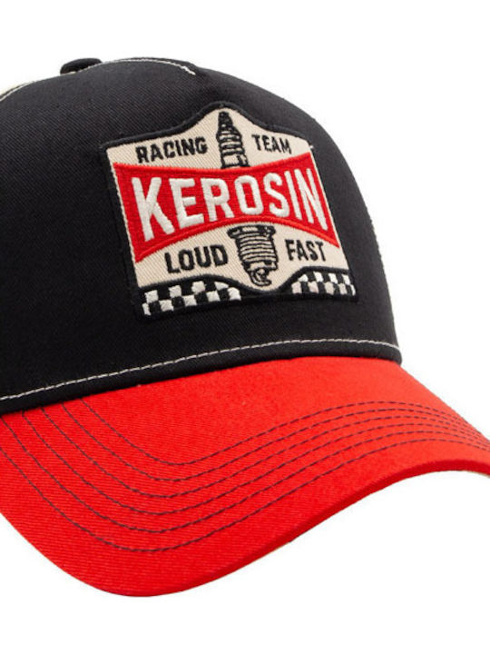 King Kerosin Șapcă Loud & Fast Neagră