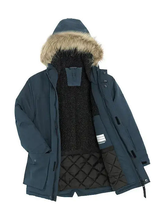 Kids’ Casual Short Blue Jacket