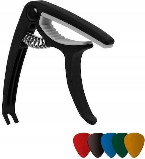 Music Mate Mm-a5 Tuneclip Capo Black