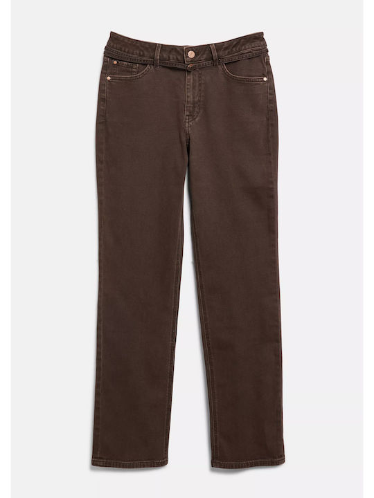 Brown Women's Jeans Pants