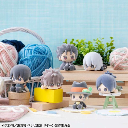 Katekyo Hitman Reborn Nuippo Mini-Figuren 6 cm Blindbox-Display-Set, 6 Stück, Repeat
