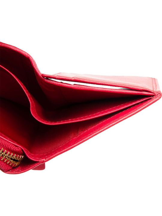 Leather Women's Wallet Red