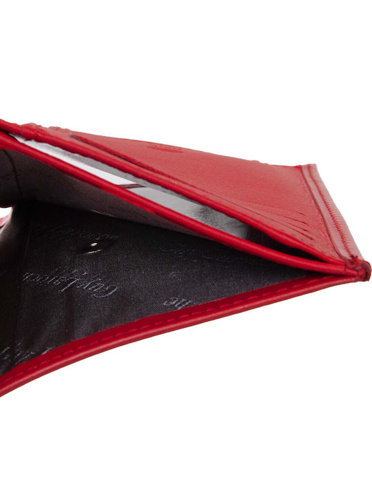 Red Leather Women's Wallet