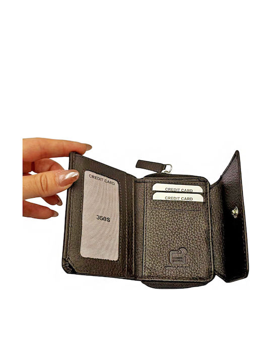 Small Brown Leather Women's Wallet
