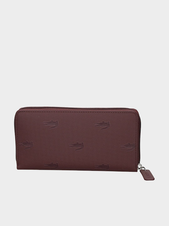 Nf5508hnt71 Large Women's Burgundy Coin Wallet