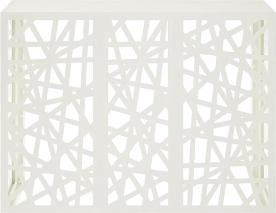 Air Conditioner Cover White 110 X 50 X 80 Cm Steel 8014165 White