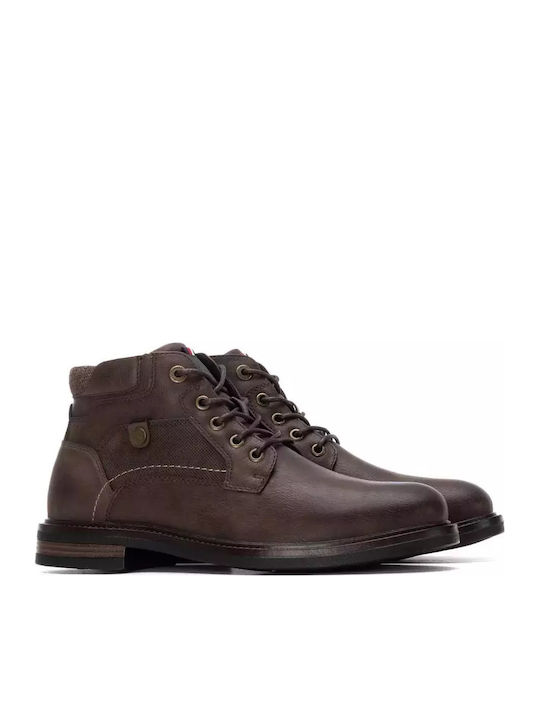 Herrenstiefel Dunkelbraun