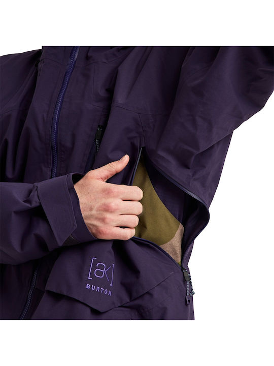 Burton Cyclic 307631E7Z Мъжко яке Gore-Tex за ски и сноуборд Лилаво