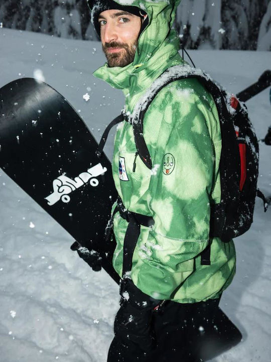 686 Dojo I-004425-278 Men's Ski & Snowboard Jacket Green