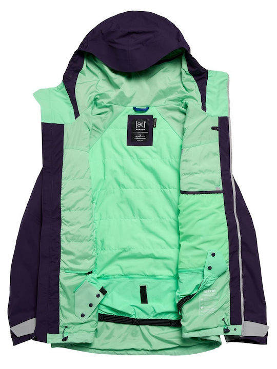 Burton Swash 307571E4R Ανδρικό Μπουφάν Gore-Tex για Σκι & Snowboard Γκρι