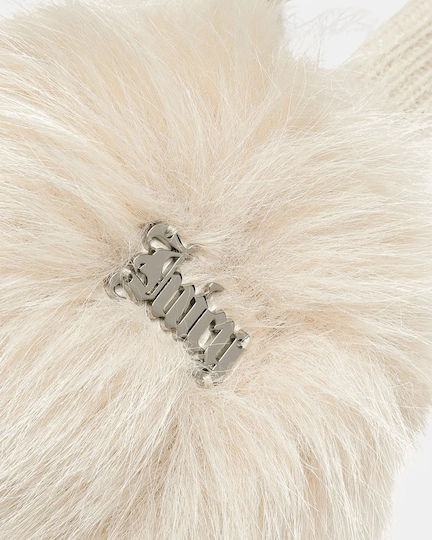 Women's Knitted Earmuff in Beige