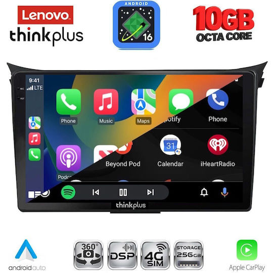 Lenovo Ltm 11232_cpa 9-Zoll-Multimedia-Tablet Hyundai i30 Modell 2012–2017