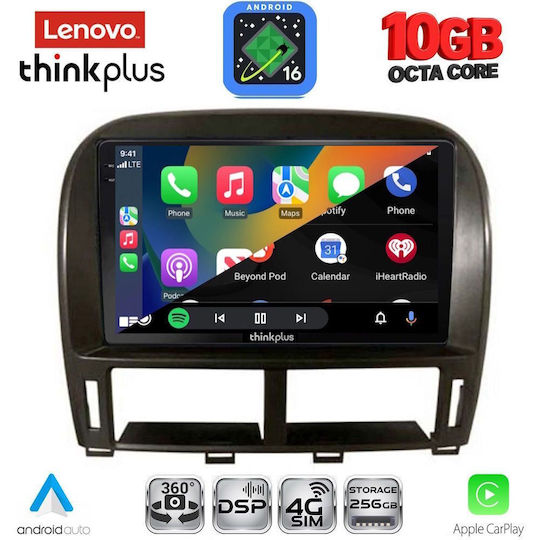 Lenovo Ltm 11343_cpa 9-Zoll-Multimedia-Tablet Lexus Ls 430 – Xf 430 Modell 2000–2006