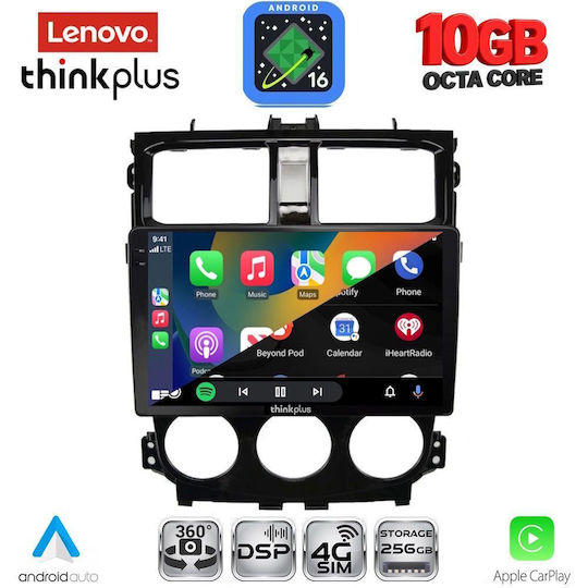 Lenovo Ltm 11435_cpa 9-Zoll-Multimedia-Tablet Mitsubishi Colt Modell 2013–2023