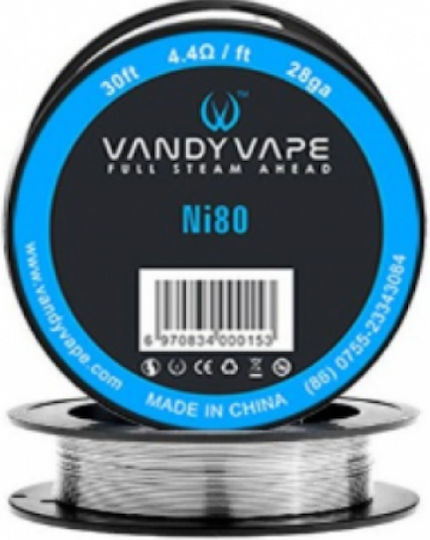 Vandy Vape Pure Nickel Ni80 40 AWG 10 m