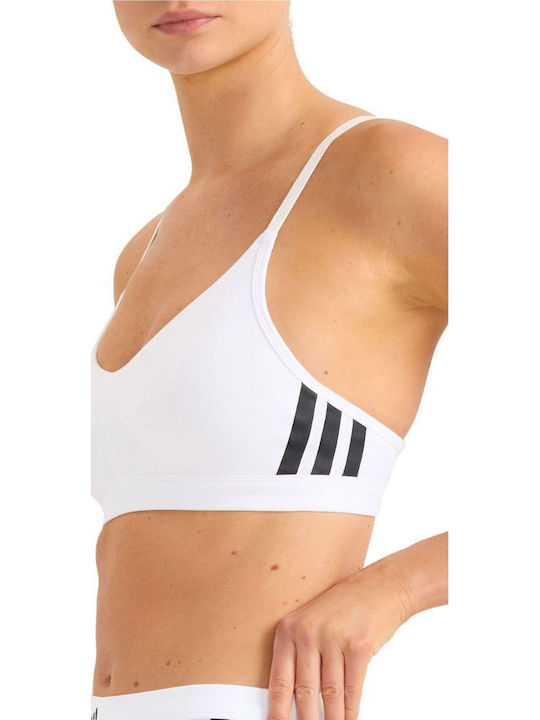 Active Essentials Γυναικείο Αθλητικό Μπουστάκι White με Ελαφριά Ενίσχυση