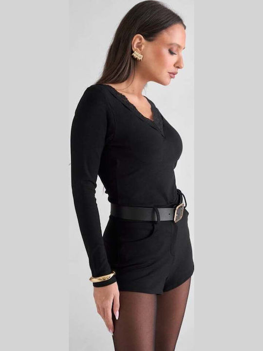 Women's Black Shorts