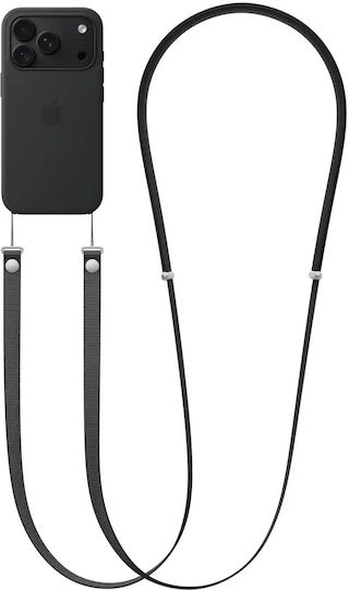 Strap Apple Crossbody Black