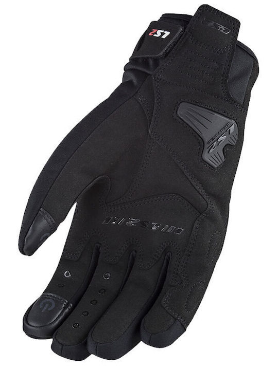 LS2 Jet II Winter-Motorradhandschuhe für Herren Schwarz LS2 Jet II Winter-Motorradhandschuhe für Herren Schwarz