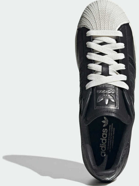 Superstar II Adidași de Damă Core Black Off-White