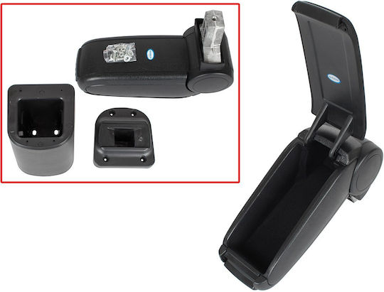 Seat Ibiza Iii 02-09 Armrest Set Black Fabric + Installation Kit